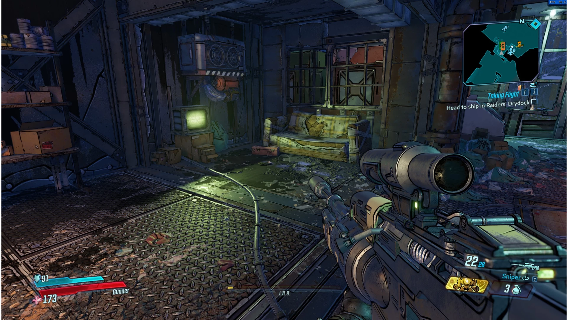 Borderlands 3 Ambient Occlusion Off