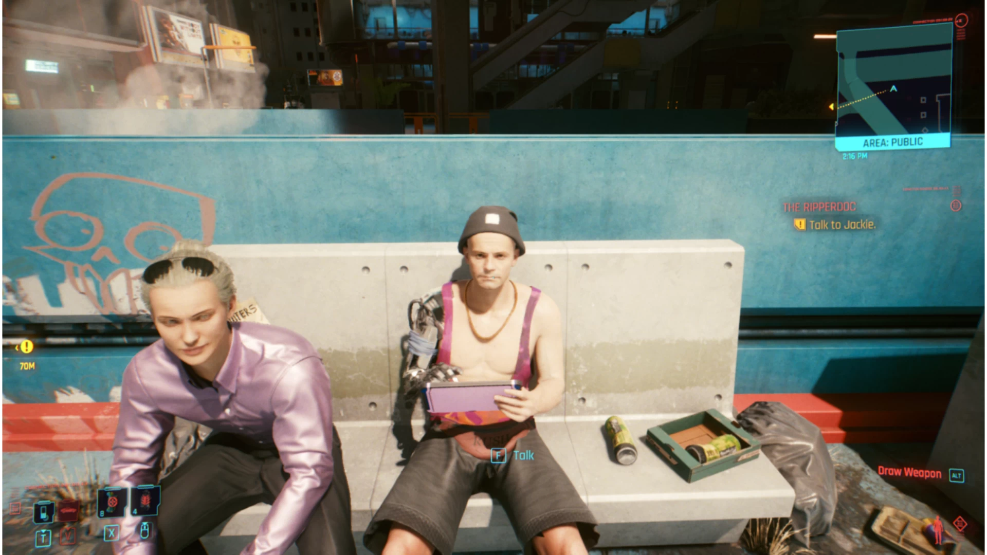 Cyberpunk 2077 subsurface scattering quality high