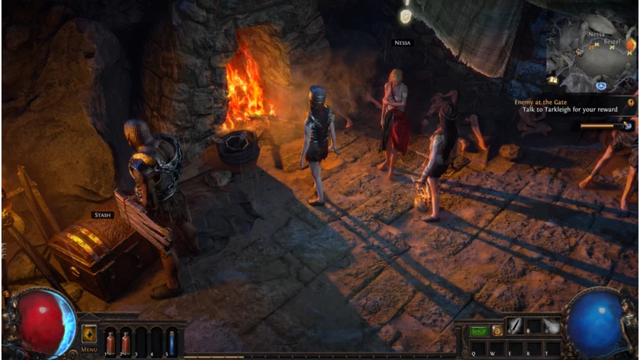 Path of Exile texture quality high