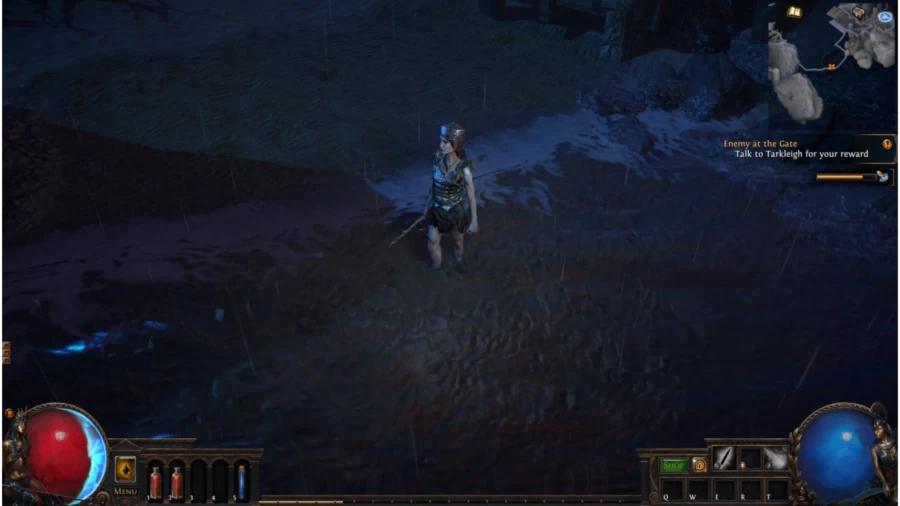 Path of Exile water detail low